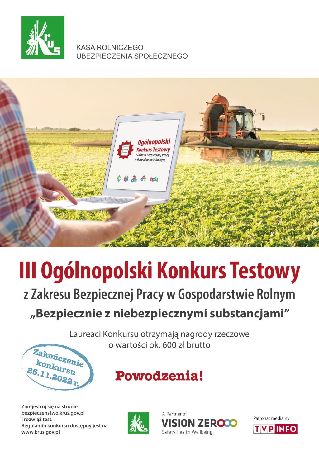 Plakat konkurs testowy 2022