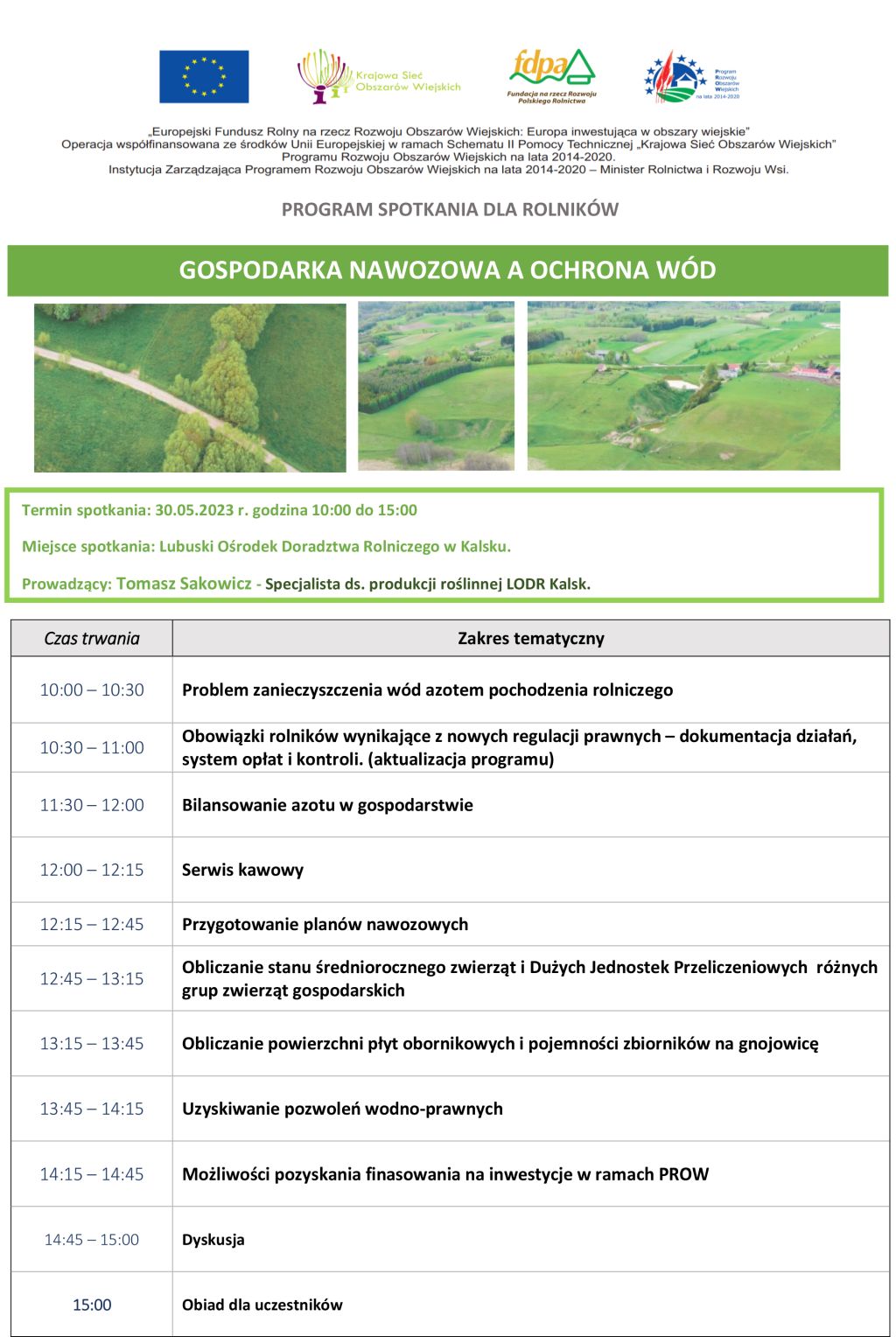 Program spotkaniedlarolnikow