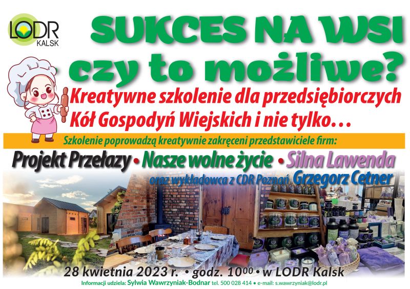 PLAKAT KGW Sukces na wsi 800