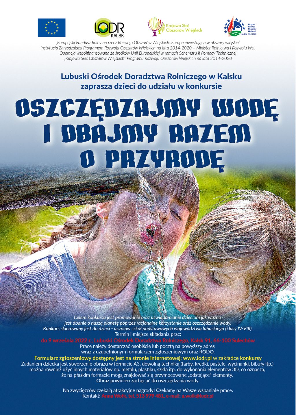 PLAKAT Oszczędzajmy wodę 01