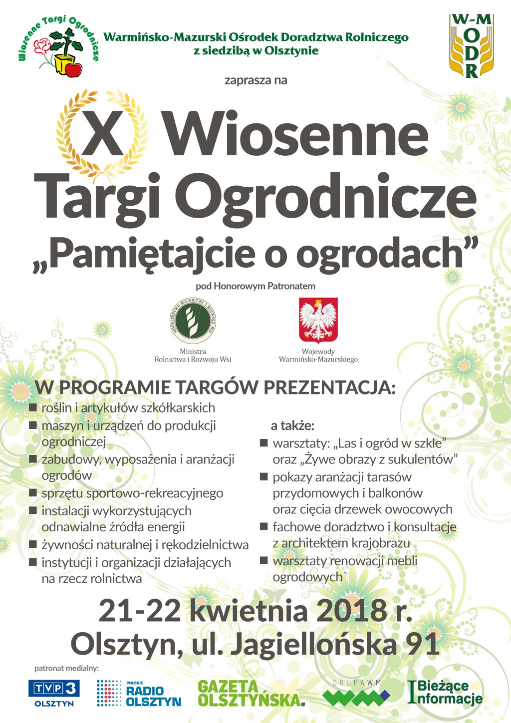 wiosenne targi ogrodnicze 2018