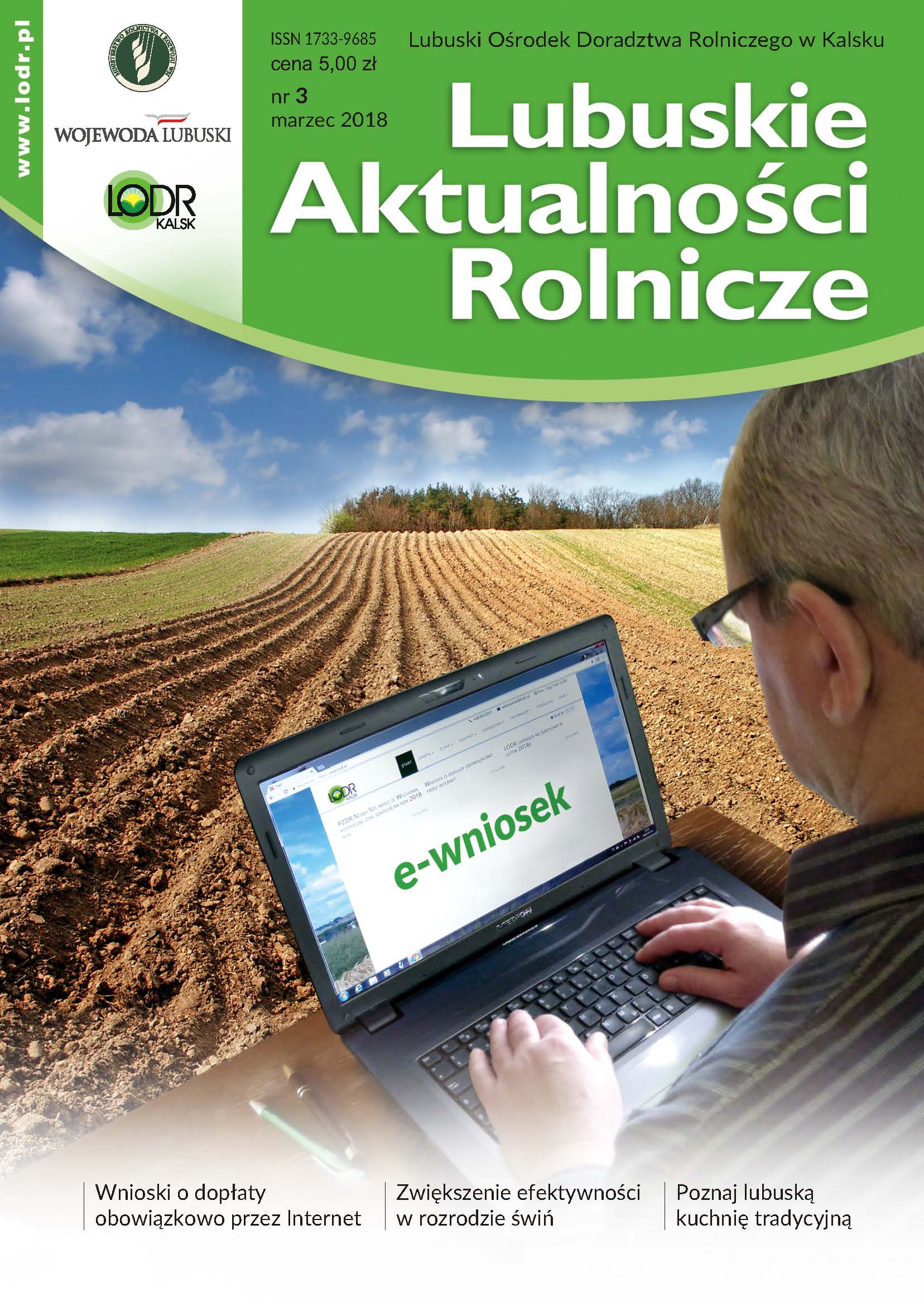 2018 03 Lubuskie Aktualnosci Rolnicze