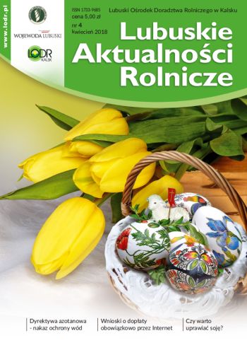 2018 04 Lubuskie Aktualnosci Rolnicze