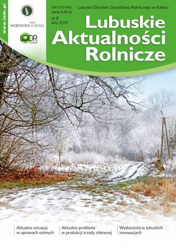 2019 02 Lubuskie Aktualnosci Rolnicze